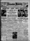 Leicester Daily Mercury Monday 12 September 1932 Page 1