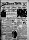 Leicester Daily Mercury Friday 04 November 1932 Page 1