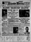Leicester Daily Mercury Saturday 08 September 1934 Page 1