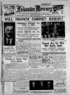 Leicester Daily Mercury Friday 12 October 1934 Page 1