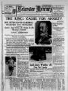 Leicester Daily Mercury Saturday 18 January 1936 Page 1