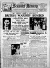 Leicester Daily Mercury Saturday 18 September 1937 Page 1