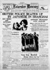 Leicester Daily Mercury Friday 07 January 1938 Page 1