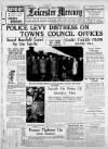 Leicester Daily Mercury Saturday 08 January 1938 Page 1