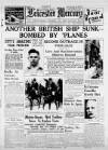 Leicester Daily Mercury Friday 04 February 1938 Page 1