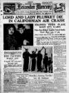 Leicester Daily Mercury Friday 25 February 1938 Page 1
