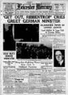 Leicester Daily Mercury Thursday 10 March 1938 Page 1