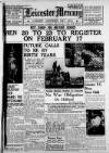 Leicester Daily Mercury Thursday 25 January 1940 Page 1