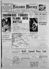 Leicester Daily Mercury Monday 27 May 1940 Page 1