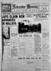 Leicester Daily Mercury Thursday 15 January 1942 Page 1