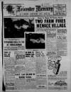 Leicester Daily Mercury Saturday 22 September 1945 Page 1