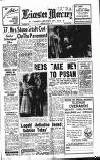 Leicester Daily Mercury Monday 31 July 1950 Page 1