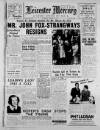 Leicester Daily Mercury Saturday 27 January 1951 Page 1