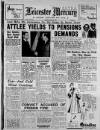 Leicester Daily Mercury Tuesday 08 May 1951 Page 1