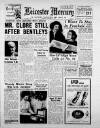 Leicester Daily Mercury Monday 23 February 1953 Page 1