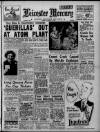 Leicester Daily Mercury Monday 11 January 1954 Page 1