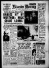 Leicester Daily Mercury Monday 12 February 1962 Page 1