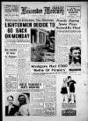 Leicester Daily Mercury Saturday 01 September 1962 Page 1