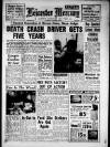 Leicester Daily Mercury Thursday 29 November 1962 Page 1