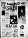 Leicester Daily Mercury Thursday 13 December 1962 Page 1