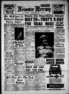 Leicester Daily Mercury Wednesday 01 May 1963 Page 1