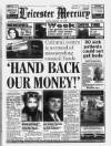 Leicester Daily Mercury Friday 12 January 1996 Page 1