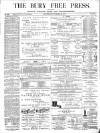 Bury Free Press Saturday 25 November 1871 Page 1