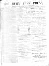 Bury Free Press Saturday 05 January 1878 Page 1