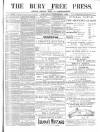 Bury Free Press Saturday 01 September 1883 Page 1