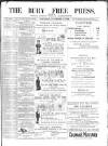 Bury Free Press Saturday 17 November 1883 Page 1