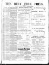 Bury Free Press Saturday 02 February 1884 Page 1