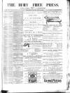Bury Free Press Saturday 28 February 1885 Page 1