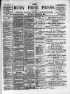 Bury Free Press Saturday 19 October 1889 Page 1