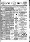 Bury Free Press Saturday 15 November 1890 Page 1