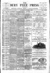 Bury Free Press Saturday 29 October 1892 Page 1