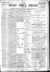 Bury Free Press Saturday 11 January 1896 Page 1