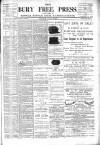 Bury Free Press Saturday 01 August 1896 Page 1