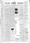 Bury Free Press Saturday 15 August 1896 Page 1