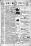 Bury Free Press Saturday 19 December 1896 Page 1