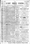Bury Free Press Saturday 27 August 1898 Page 1