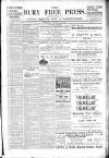 Bury Free Press Saturday 14 January 1899 Page 1