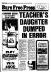 Bury Free Press Friday 16 September 1988 Page 1