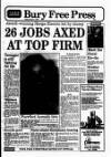 Bury Free Press Friday 05 October 1990 Page 1