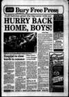 Bury Free Press Friday 01 March 1991 Page 1