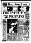 Bury Free Press Friday 14 August 1992 Page 1