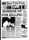 Bury Free Press Friday 05 February 1993 Page 1