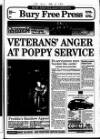 Bury Free Press Friday 18 November 1994 Page 1
