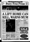 Bury Free Press Friday 23 December 1994 Page 1