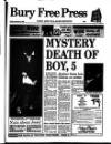 Bury Free Press Friday 08 December 1995 Page 1