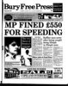 Bury Free Press Friday 18 July 1997 Page 1
